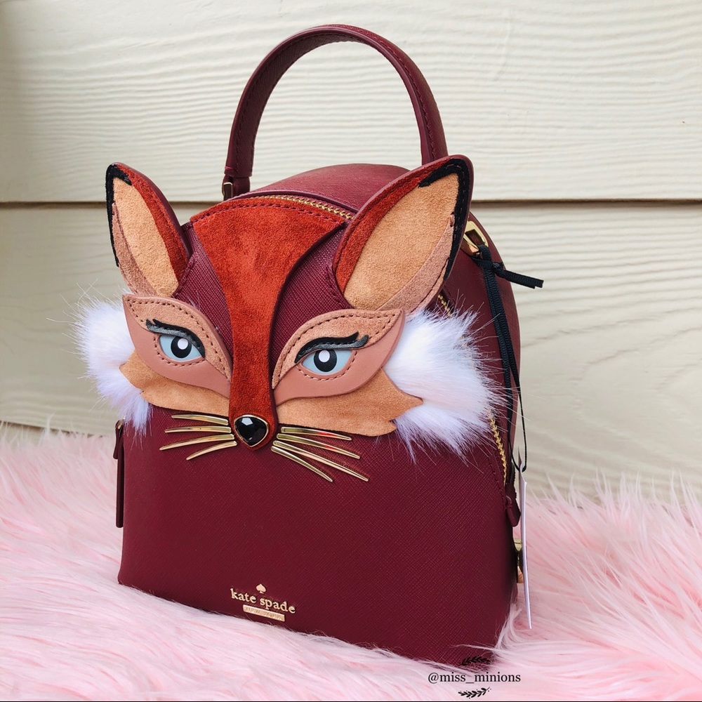 🎀HP🎀Kate Spade So Foxy Binx Backpack Bag - Picture 6 of 7